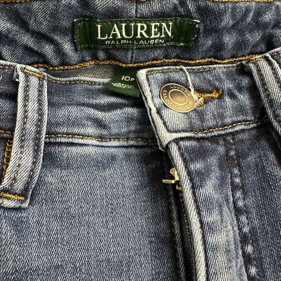 Lauren Ralph Lauren Blue Ankle Cropped Jeans - Picture 4 of 5